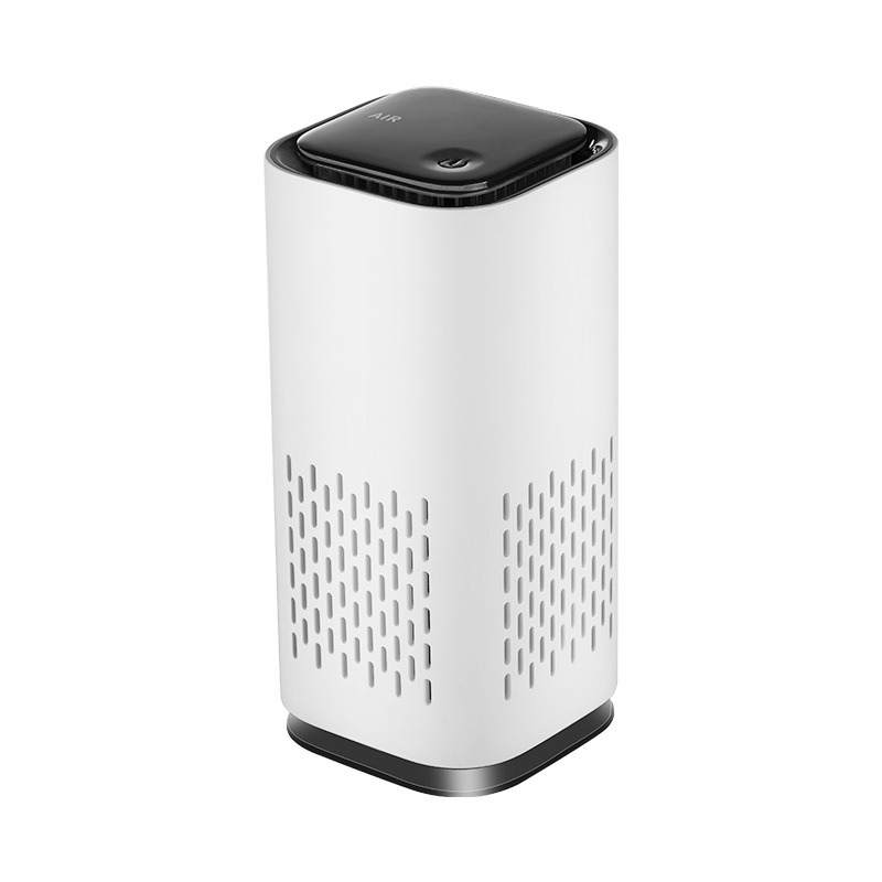Mini Portable Car Air Purifier – USB Rechargeable HEPA Filter for Home & Office