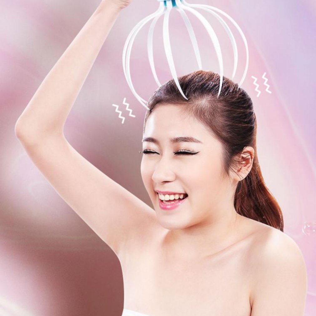 Electric Scalp Massager – 8-Claw Vibrating Head Massage & Relaxation Tool - Image 5