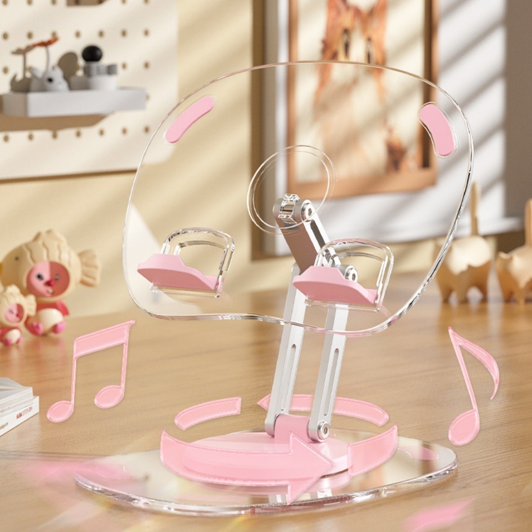 Aluminum Tablet & Phone Stand – Adjustable Desktop Metal Holder