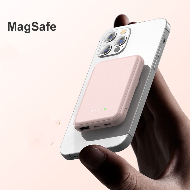 5000mAh Magnetic Wireless Power Bank – Mini Fast Charging Portable Battery - Image 4