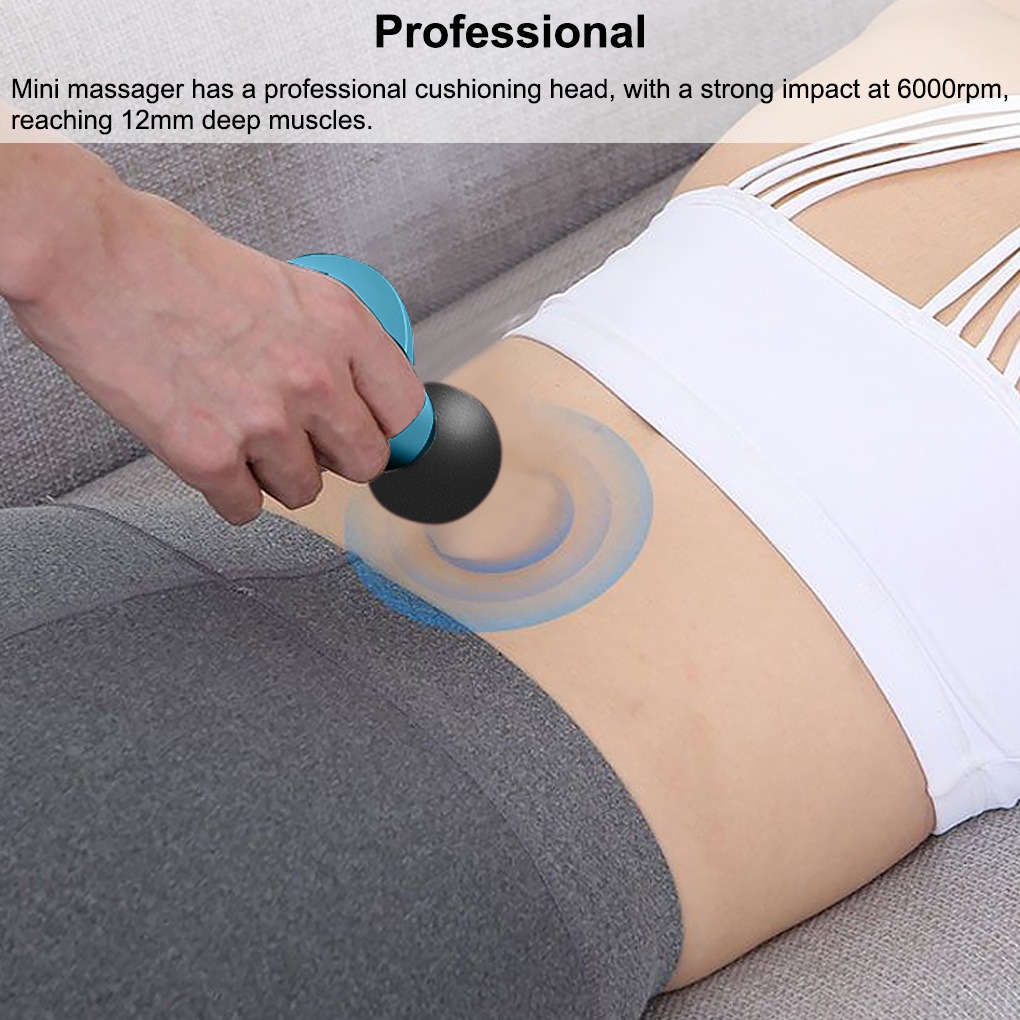 Mini Pocket Massage Gun – Portable Electric Muscle & Neck Massager - Image 5