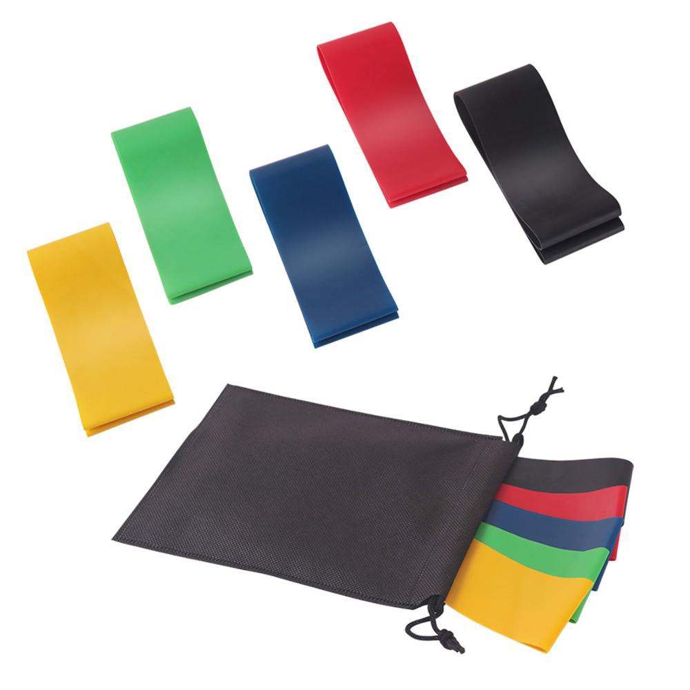 5-Level Resistance Bands – Elastic Yoga & Workout Training Bands - Image 4