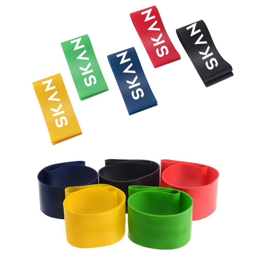 5-Level Resistance Bands – Elastic Yoga & Workout Training Bands - Image 9