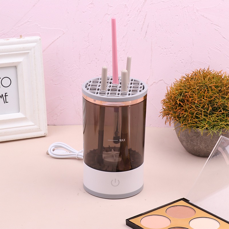 Electric Makeup Brush Cleaner – Portable USB Automatic Cosmetic Brush Cleaning Machine - Image 9
