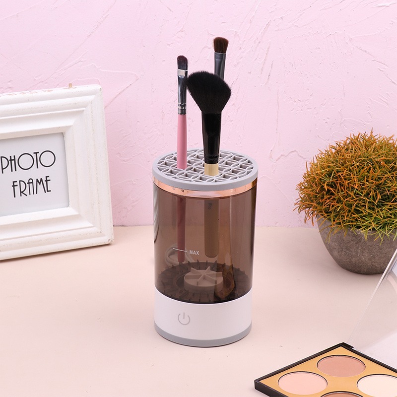 Electric Makeup Brush Cleaner – Portable USB Automatic Cosmetic Brush Cleaning Machine - Image 6