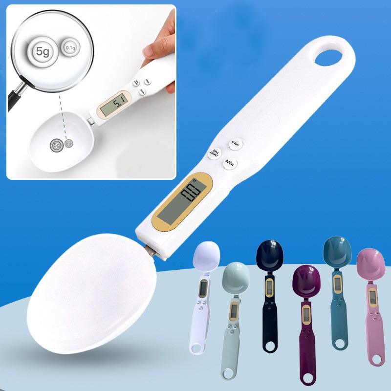 Digital Kitchen Measuring Spoon Scale – Compact Food Weighing Scale