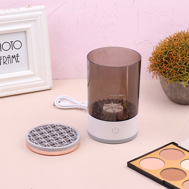 Electric Makeup Brush Cleaner – Portable USB Automatic Cosmetic Brush Cleaning Machine - Image 8