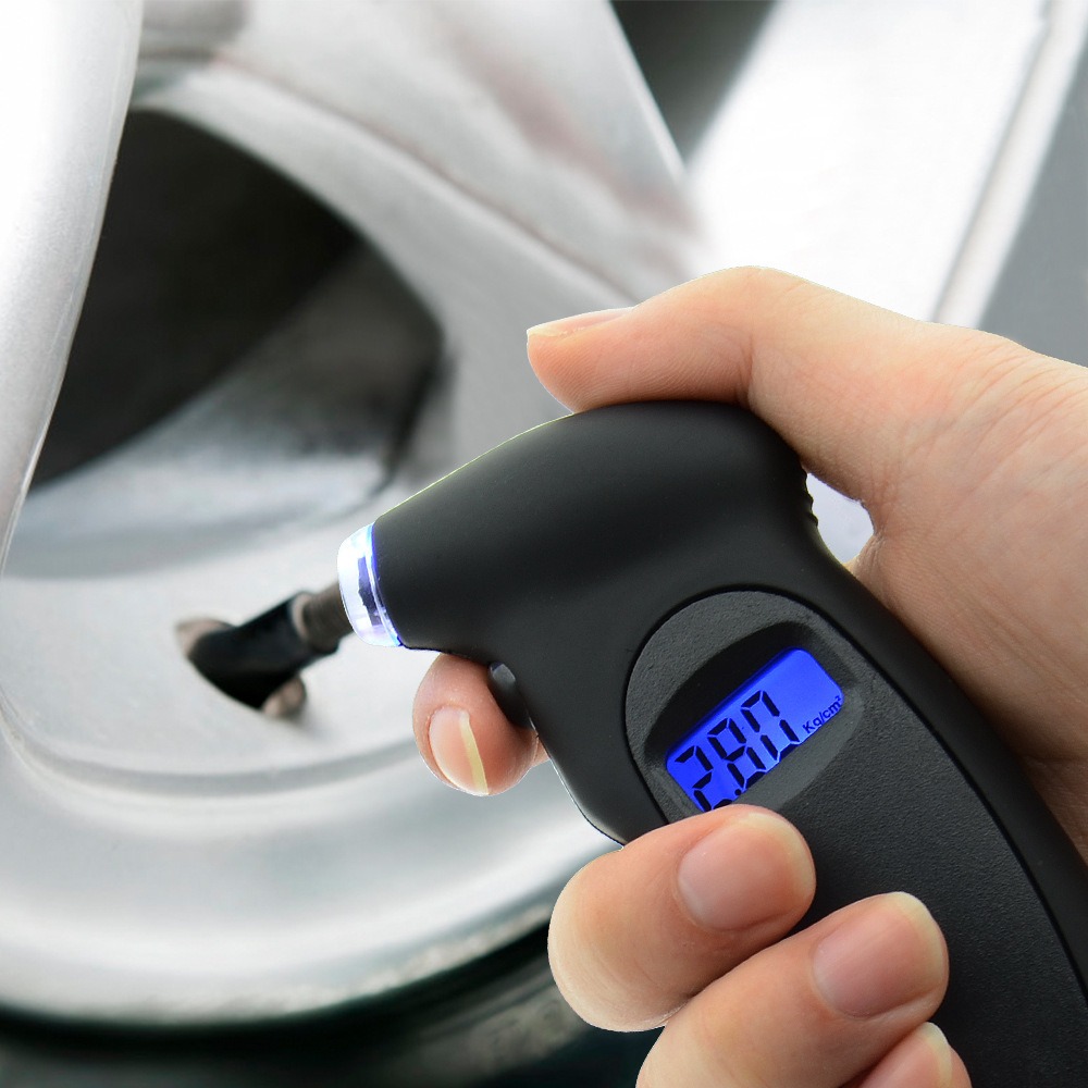 Digital Tire Pressure Gauge – Portable Car Tyre Air Pressure Tester