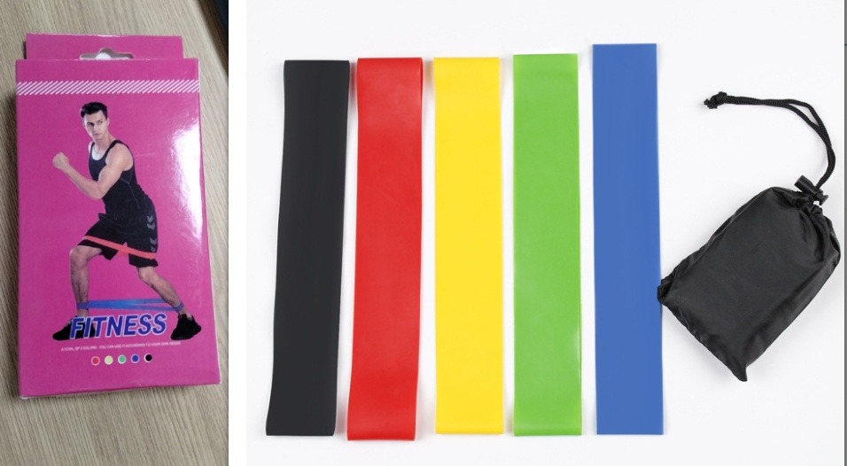 5-Level Resistance Bands – Elastic Yoga & Workout Training Bands - Image 7