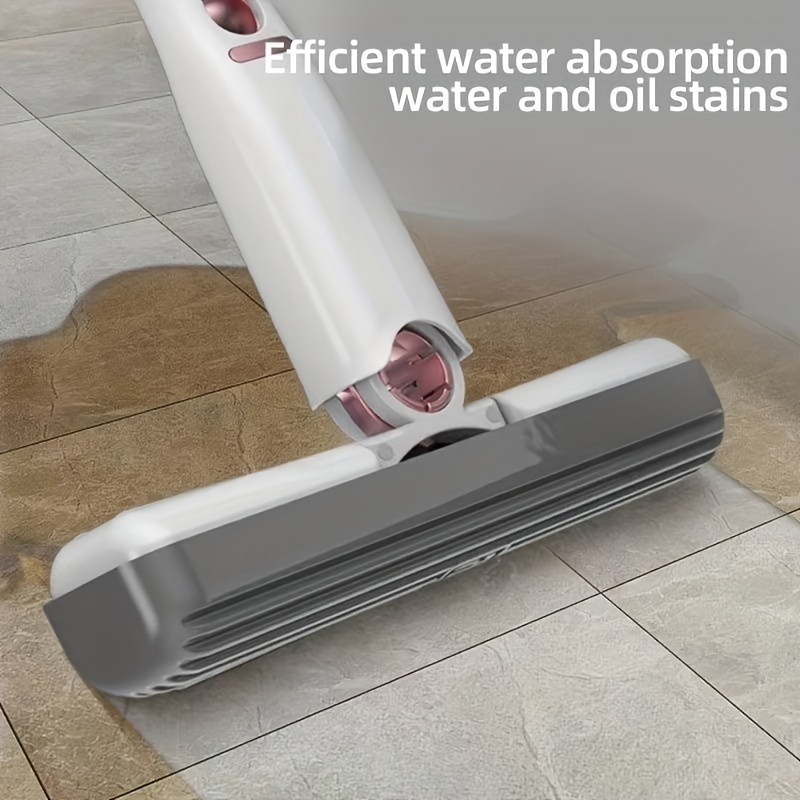 Portable Self-Squeeze Mini Mop – Wash-Free Absorbent Mop for Home & Car Cleaning - Image 4
