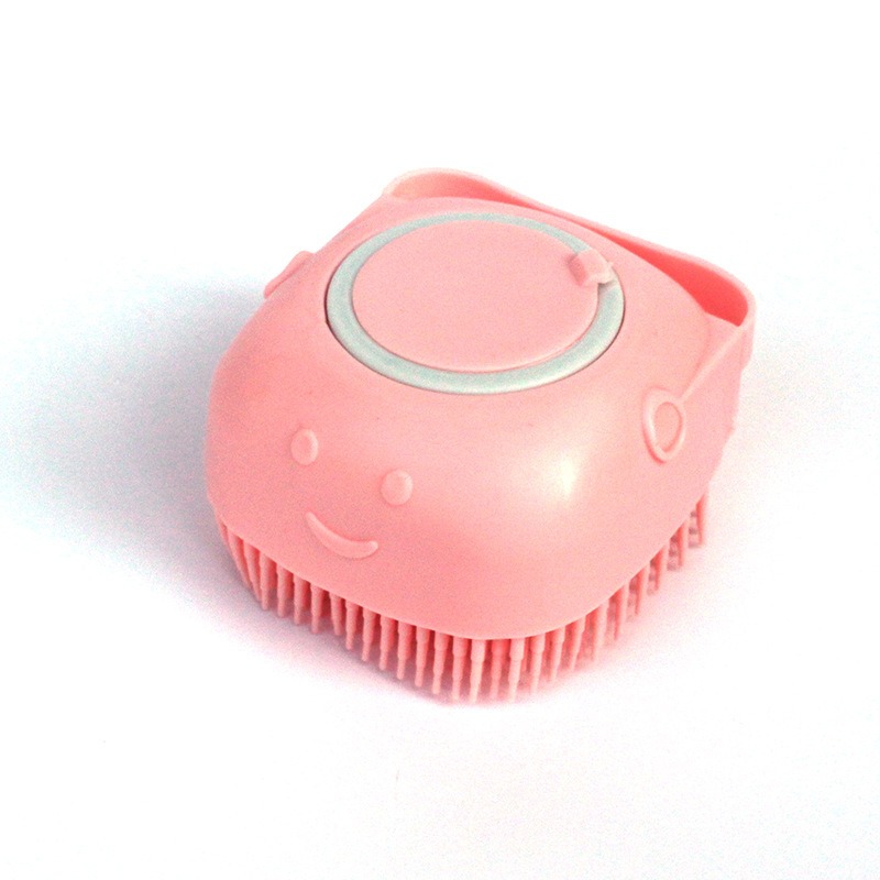 Silicone Pet Bath Massage Glove Brush with Shampoo Dispenser for Dogs & Cats | Grooming, Shedding & Cleaning Comb - Image 2