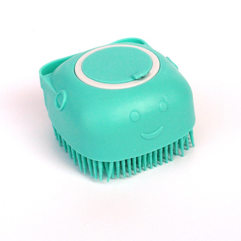 Silicone Pet Bath Massage Glove Brush with Shampoo Dispenser for Dogs & Cats | Grooming, Shedding & Cleaning Comb - Image 9