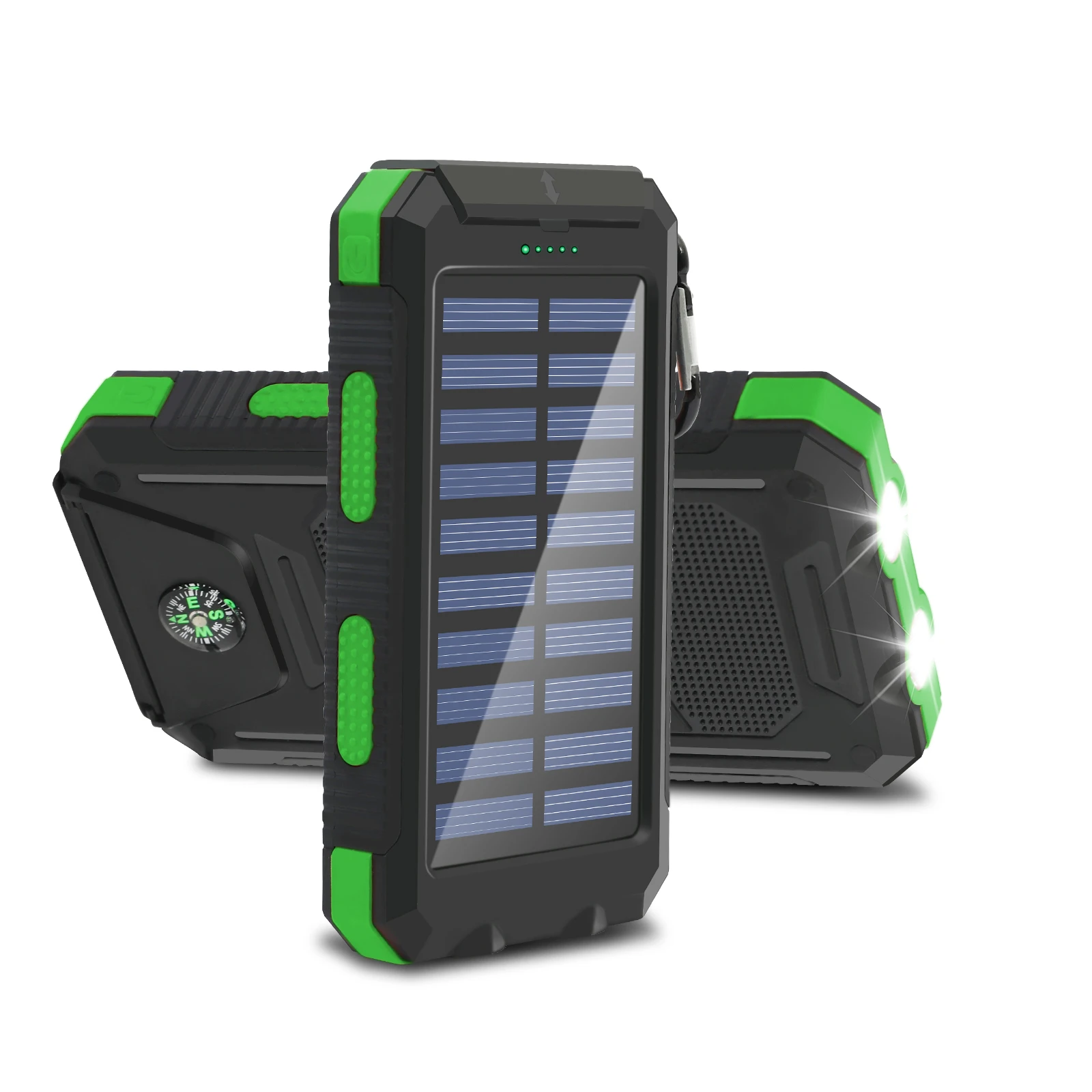 20000mAh Solar Power Bank | Portable Fast Charging & Built-in LED Light - Image 8