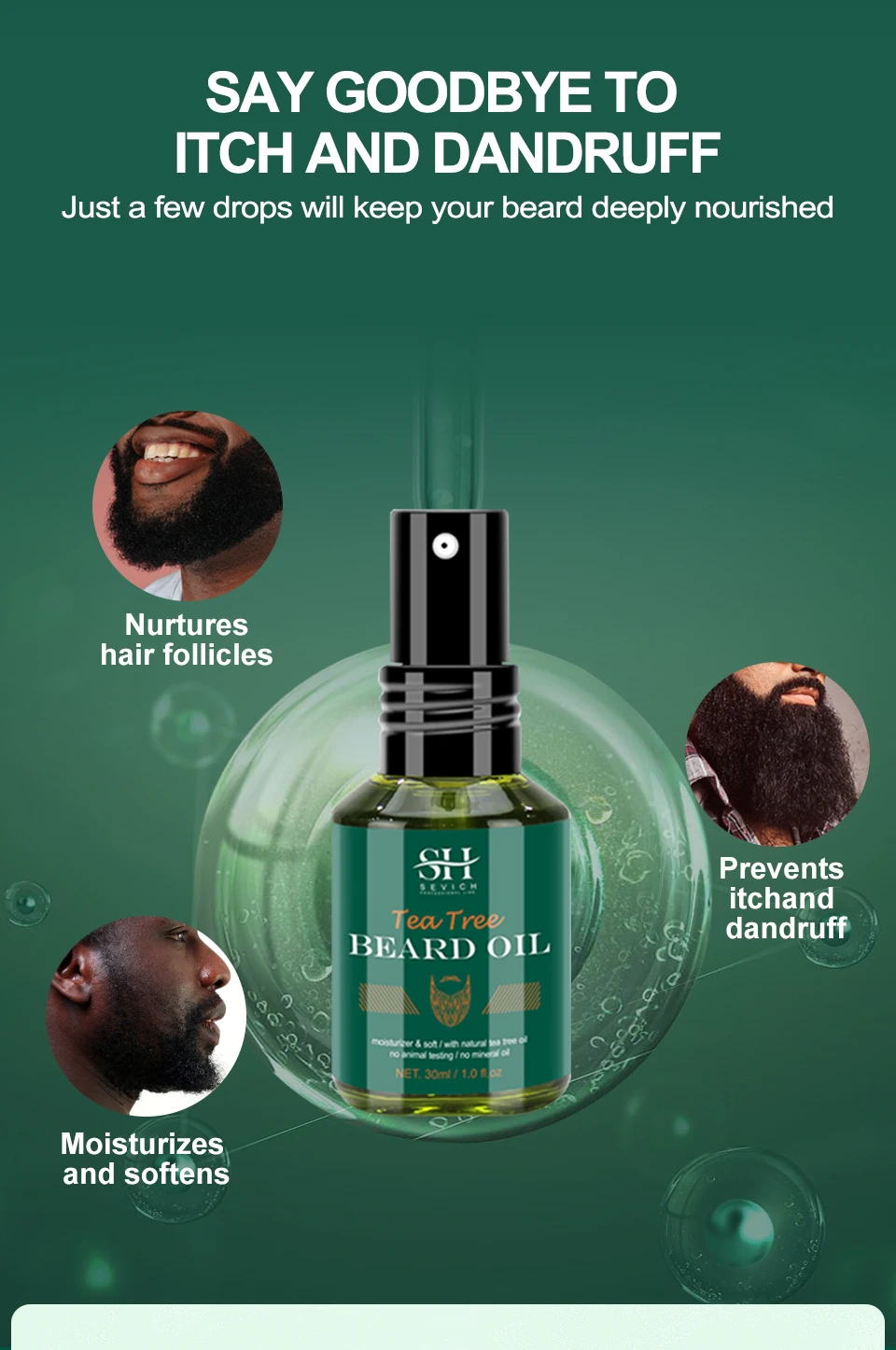 Complete Men's Beard Growth Kit | Nourishing Oil & Anti-Hair Loss Shampoo - Image 19