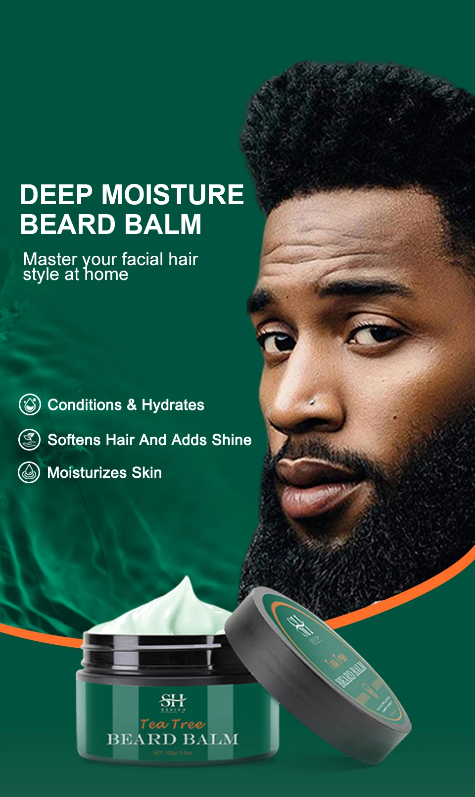 Complete Men's Beard Growth Kit | Nourishing Oil & Anti-Hair Loss Shampoo - Image 18