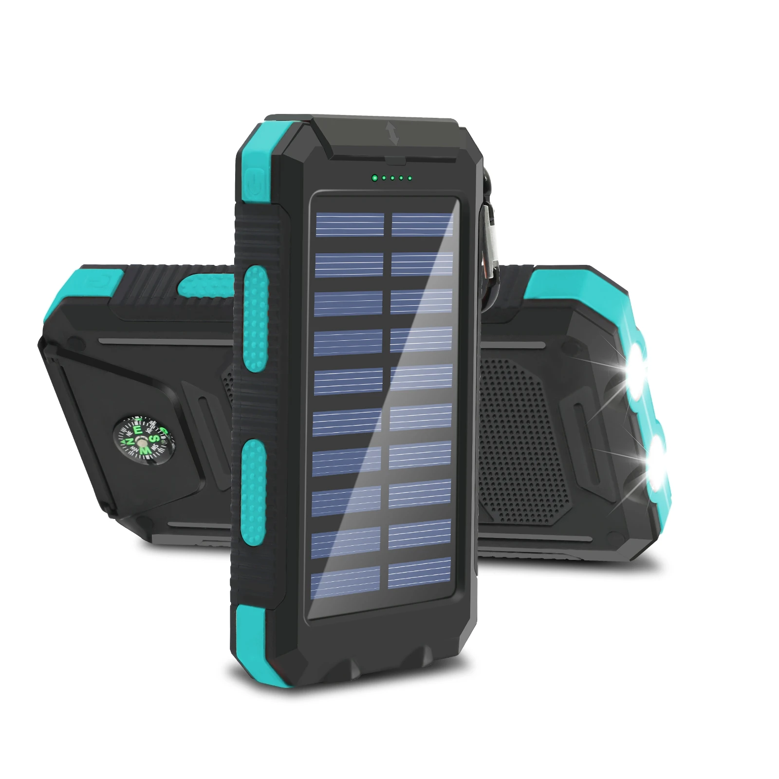 20000mAh Solar Power Bank | Portable Fast Charging & Built-in LED Light - Image 9