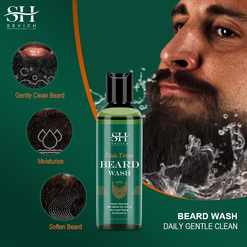 Complete Men's Beard Growth Kit | Nourishing Oil & Anti-Hair Loss Shampoo - Image 4