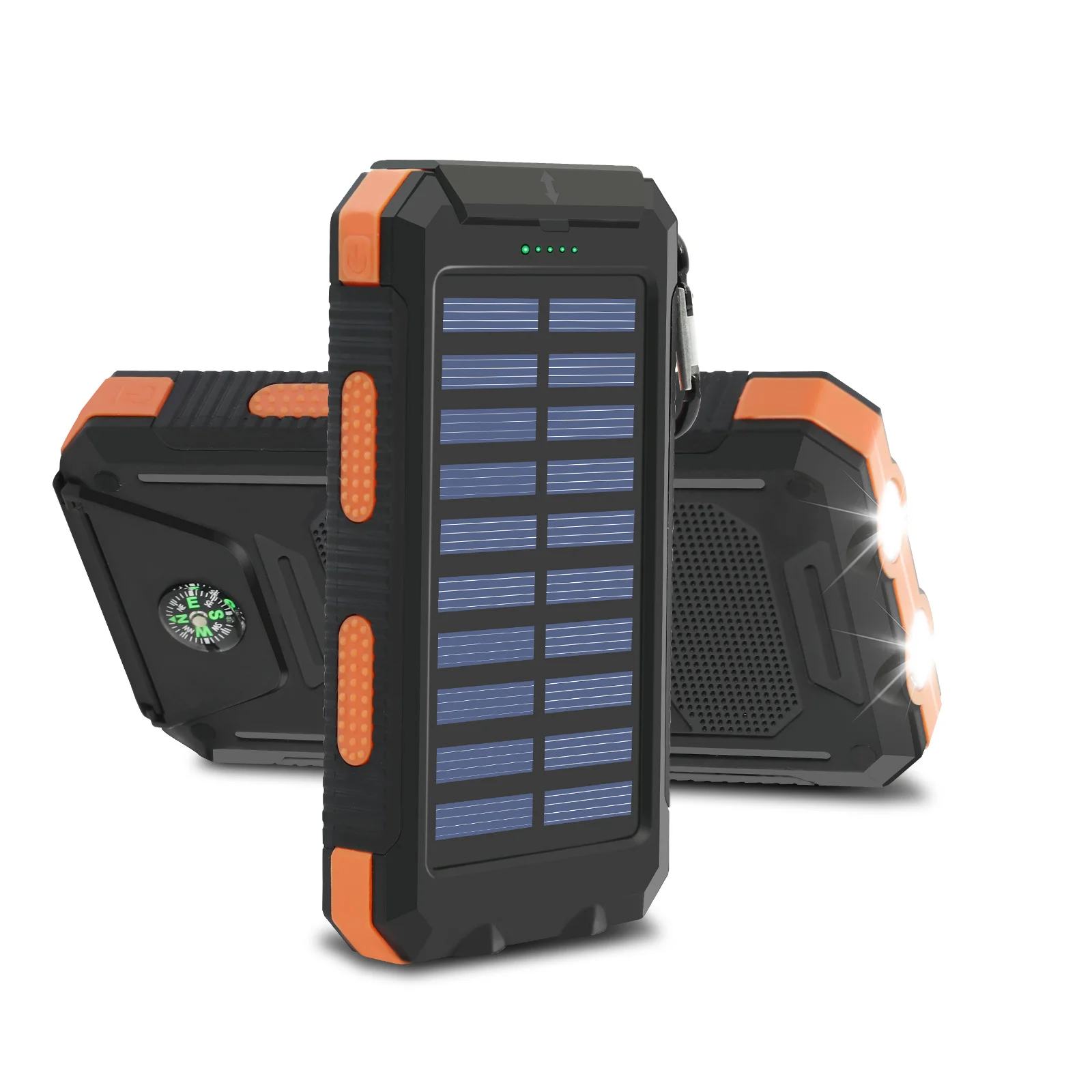 20000mAh Solar Power Bank | Portable Fast Charging & Built-in LED Light - Image 7