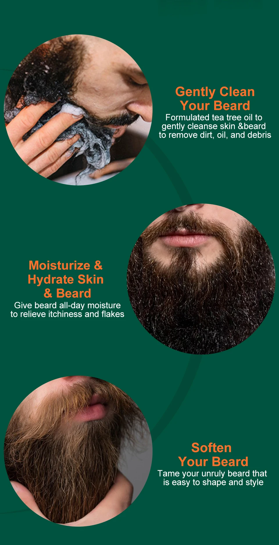 Complete Men's Beard Growth Kit | Nourishing Oil & Anti-Hair Loss Shampoo - Image 17