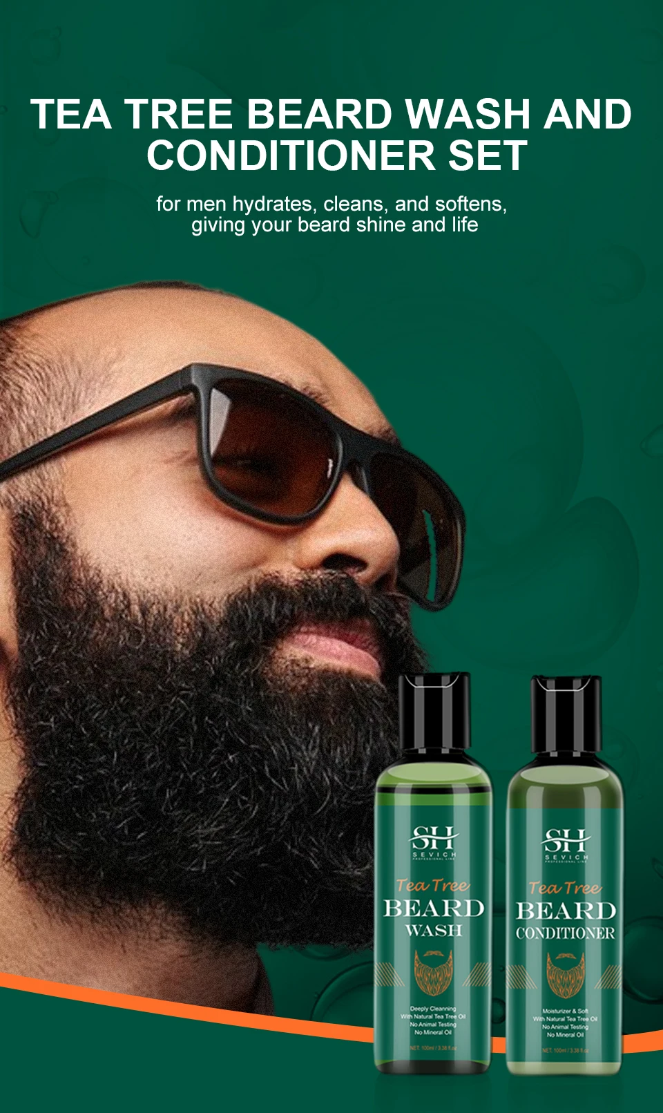 Complete Men's Beard Growth Kit | Nourishing Oil & Anti-Hair Loss Shampoo - Image 16