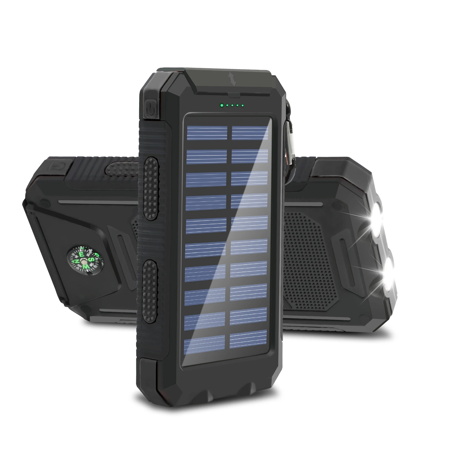20000mAh Solar Power Bank | Portable Fast Charging & Built-in LED Light - Image 10