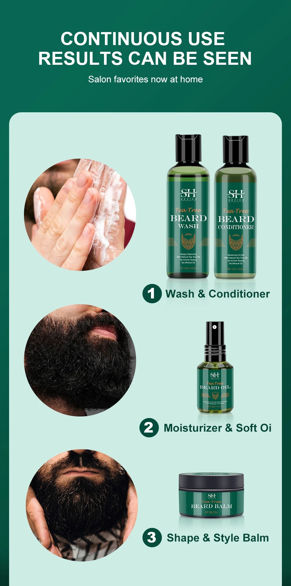 Complete Men's Beard Growth Kit | Nourishing Oil & Anti-Hair Loss Shampoo - Image 22