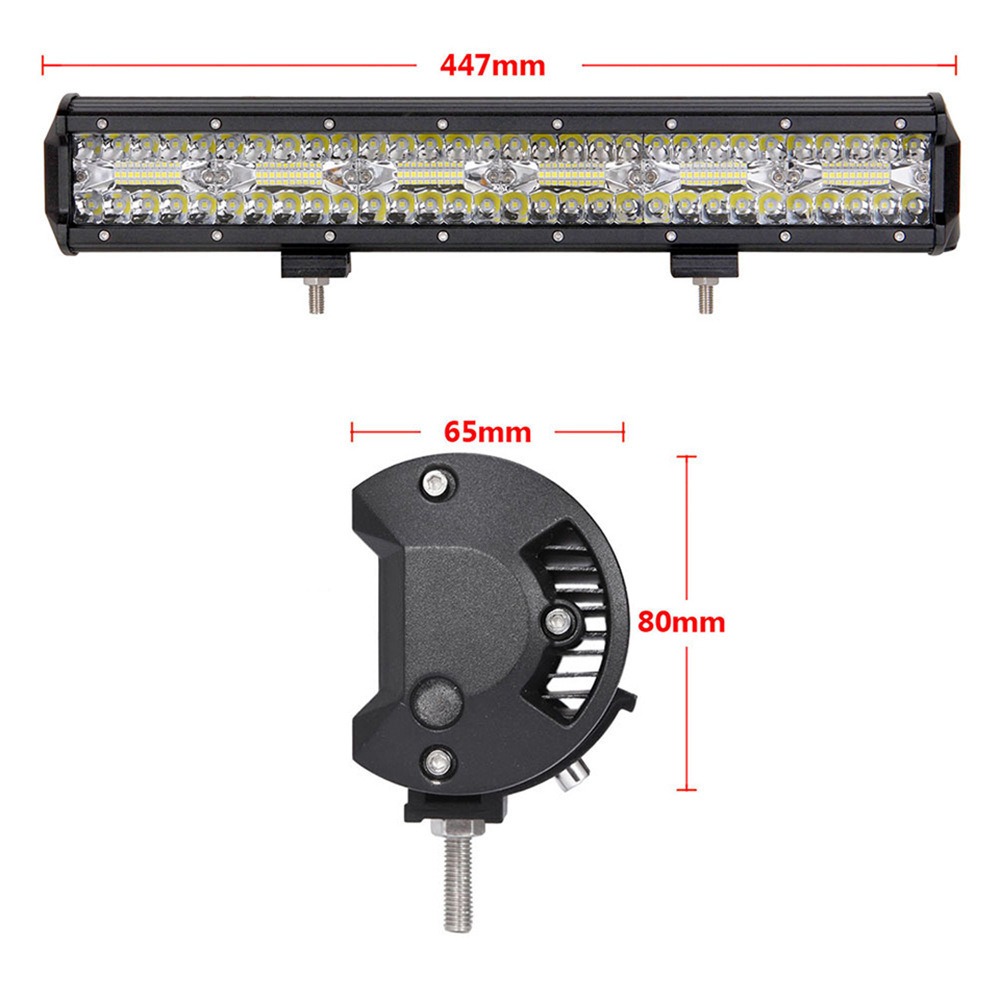 : 3-Row Automotive LED Light Bar – Off-Road Vehicle Top Work Light - Image 2