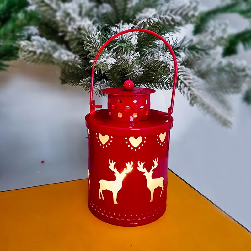 LED Christmas Candle Lanterns – Nordic Style Holiday Decorative Lights - Image 6