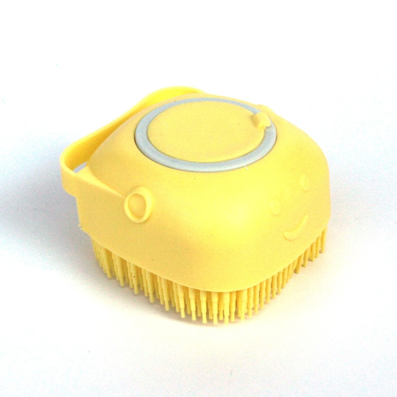 Silicone Pet Bath Massage Glove Brush with Shampoo Dispenser for Dogs & Cats | Grooming, Shedding & Cleaning Comb - Image 4