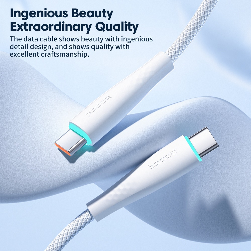 USB-C to USB-C 100W Fast Charging Cable – High-Speed Type-C Cable