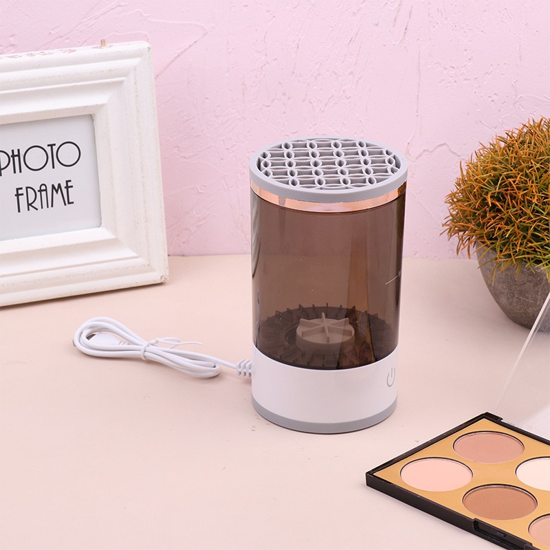 Electric Makeup Brush Cleaner – Portable USB Automatic Cosmetic Brush Cleaning Machine - Image 2