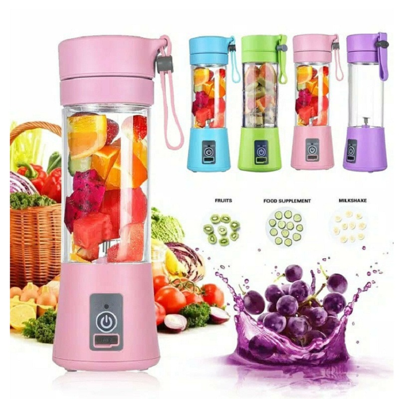 Portable USB Rechargeable Blender – Mini Electric Fruit Juicer