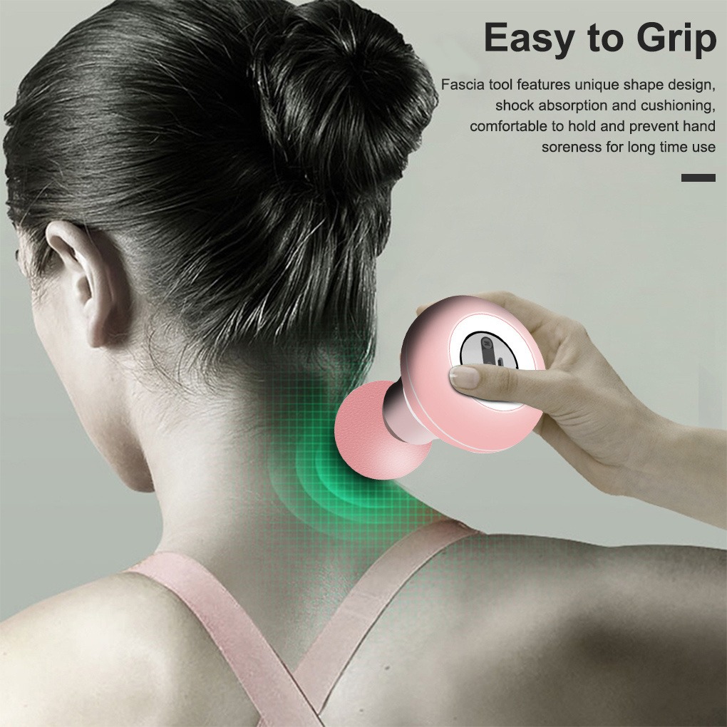Mini Pocket Massage Gun – Portable Electric Muscle & Neck Massager