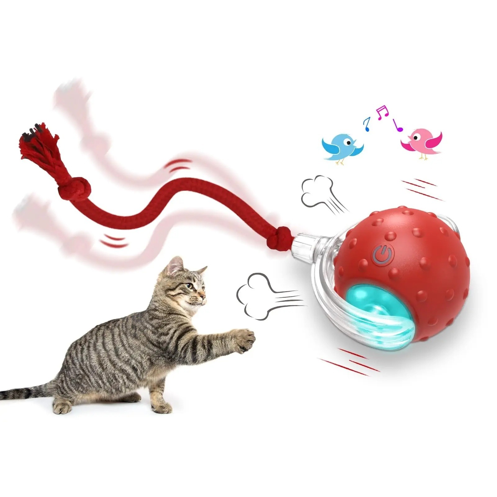 Interactive Cat Toy Ball – Automatic Rolling Ball for Cats