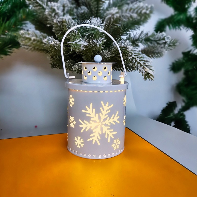LED Christmas Candle Lanterns – Nordic Style Holiday Decorative Lights - Image 9